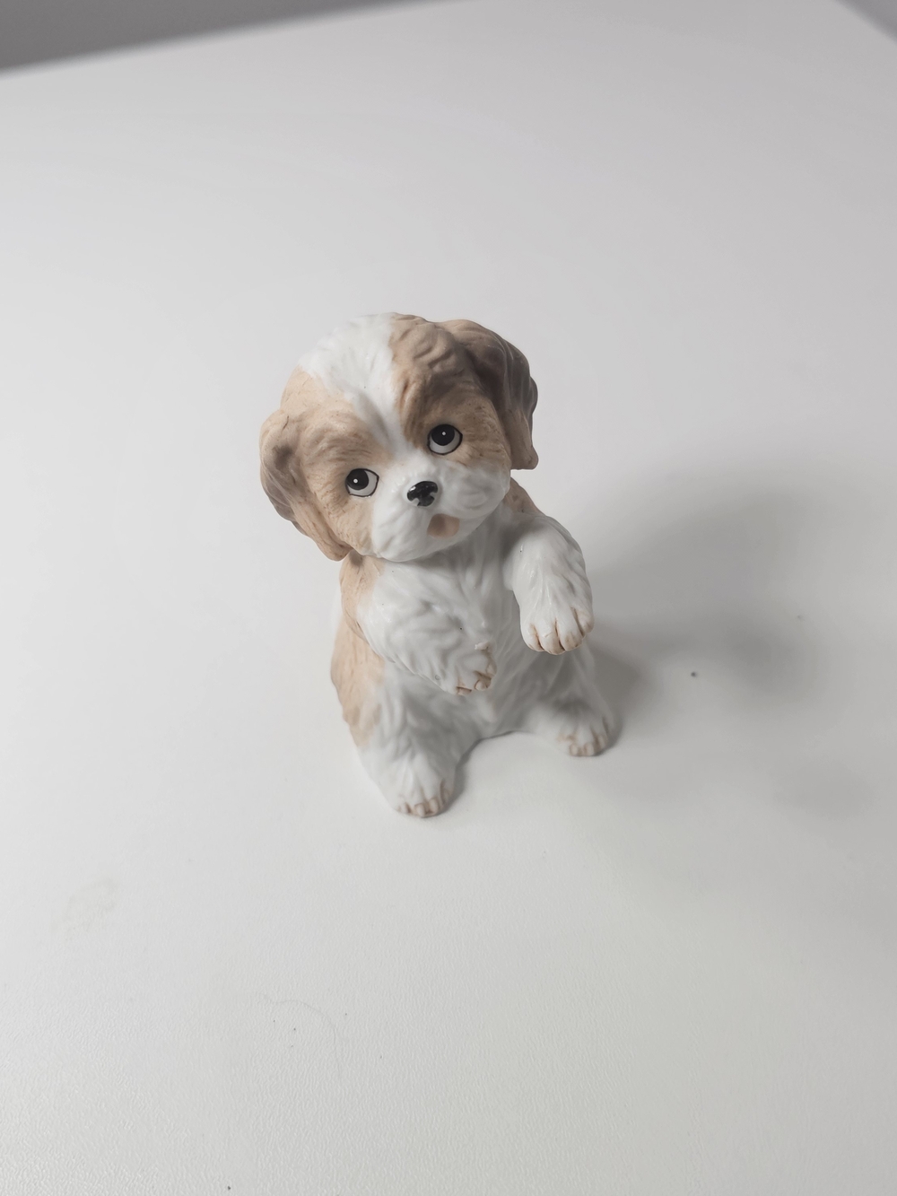 adorable Homco Puppy on his back legs number 1467